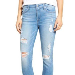 7 For All Mankind® Step Hem Ankle Skinny Jeans (Me